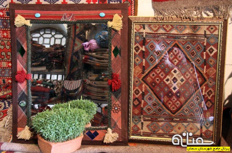 برپایی 138 غرفه عرضه صنايع‌دستي استان سمنان در ايام نوروز