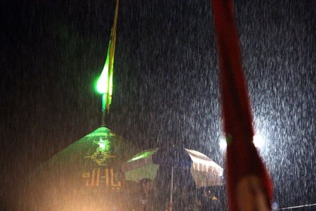 تجمع عظیم مردم سمنان در شام غریبان اباعبدالله الحسین(ع)