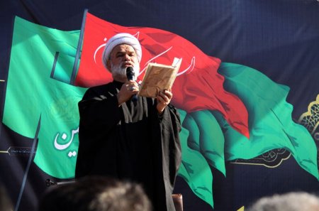 اجتماع عظيم عزاداران اربعين حسيني در سمنان همراه با سخرانی امام جمعه موقت سمنان