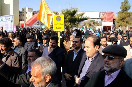 /گزارش تصويري/ تجمع به مناسبت سالروز 9 دي - سمنان