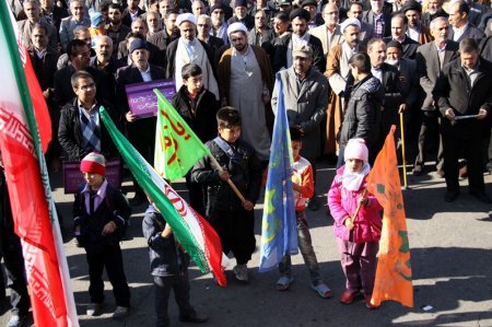 /گزارش تصويري/ تجمع به مناسبت سالروز 9 دي - سمنان