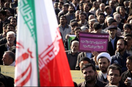 /گزارش تصويري/ تجمع به مناسبت سالروز 9 دي - سمنان