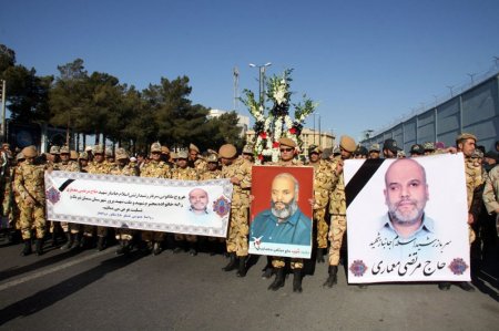 /گزارش تصويري/ تشييع پيكر جانباز شهيد مرتضي معماري - سمنان