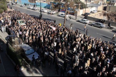 /گزارش تصويري/ تشييع پيكر جانباز شهيد مرتضي معماري - سمنان