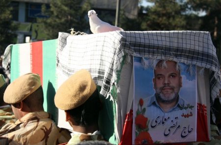 /گزارش تصويري/ تشييع پيكر جانباز شهيد مرتضي معماري - سمنان