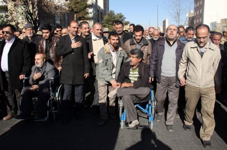 /گزارش تصويري/ تشييع پيكر جانباز شهيد مرتضي معماري - سمنان